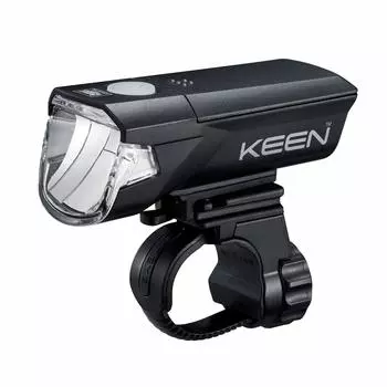 Фара CAT EYE KEEN Bicycle черная HL-EL370 чёрный