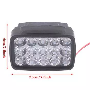 Фара для мотоцикла Spot Light 15 Led 1000Lm для освещения скутера Motos Atv