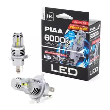Фара PIAA/противотуманный фонарь LED 6000K controllerless type Достигает максимальной яркости! Модель с медной платой и тепловой трубкой 12 В/24 В общая 34/34 Вт Hi