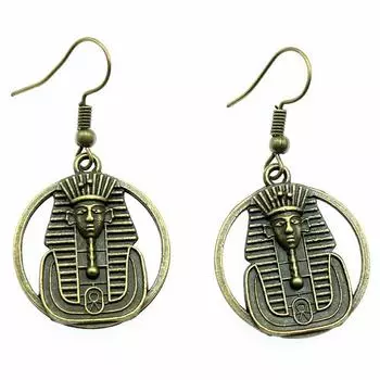 Фараон Главный Анк Серьги-кресты Товары для изготовления ювелирных изделий Новая мода Ювелирные изделия ручной работы