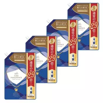 Farfa Fabric Conditioner Fine Fragrance Homme Сменный блок Extra Large Crystal Musk Scent, набор из 4 шт. (1440мл)