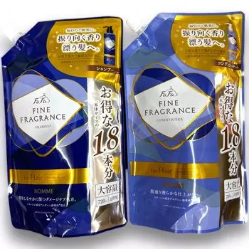 Farfa Fine Fragrance Homme Шампунь-кондиционер 720 мл Сменный набор