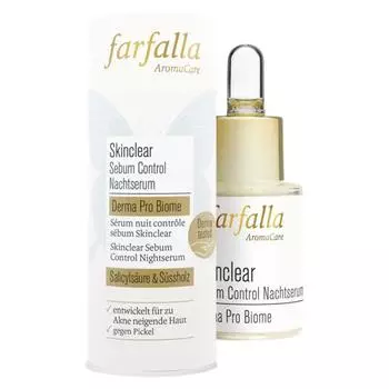 Farfalla farfalla Skin Clear Sebum Control Night Serum 15ml