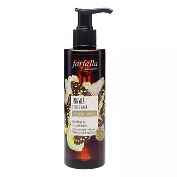 Farfalla Имбирный шампунь для объема 200 мл
