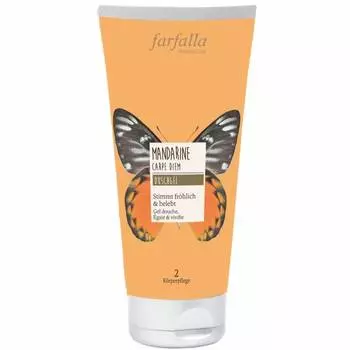 Farfalla Mandarin Moisturizing Shower Gel 200ml