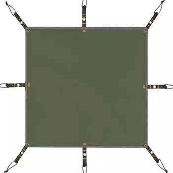 Farfly Tent Water Pressure Resistance Ground поставляется с удобной сумкой для хранения, в комплекте зеленая L-образная простыня, водонепроницаемая, 3000 мм, простыня, толстая, для улицы,