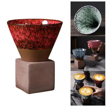 Фарфоровая чашка с цветком, посуда для кофейных напитков, японские чайные чашки для взрослых, мужчин и женщин, церемония, вечеринка