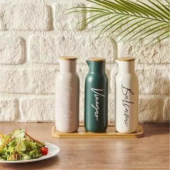 Фарфоровая миска для масла Perotti Bottiglia, 3 предмета