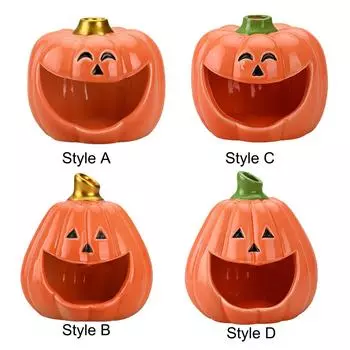 Фарфоровый подсвечник, праздничные канделябры, тыквенная курильница для благовоний