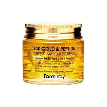 Farm Stay 24K Gold & Peptide Perfect Ampoule Cream 80ml