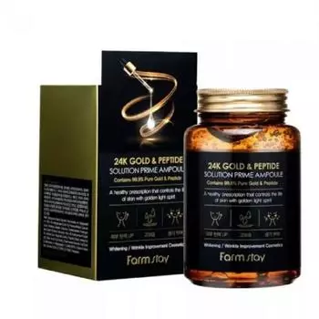 Farm Stay - 24K Gold & Peptide Solution Prime Ampoule 1ea