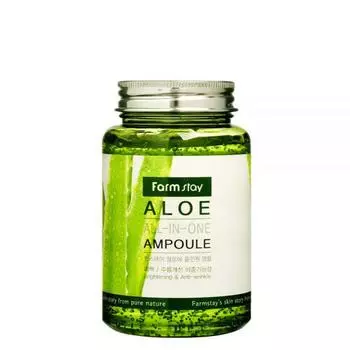 [FARM STAY] Aloe All In One Ampoule - 250 мл / K-Beauty