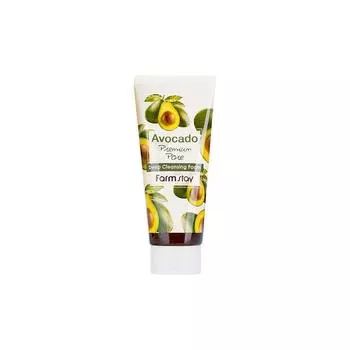 [FARM STAY] Avocado Premium Пенка для глубокого очищения пор 180 мл