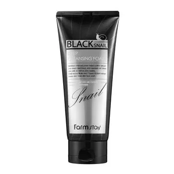 Farm Stay Black Snail Deep Cleansing Foam 180ml AUTHENTIC STORE