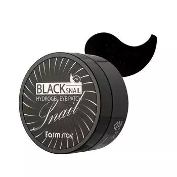 Farm Stay Black Snail Hydrogel Eye Patch 60ea AUTHENTIC STORE