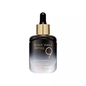 Farm Stay Black Snail & Peptide9 Perfect Ampoule 35ml AUTHENTIC STORE