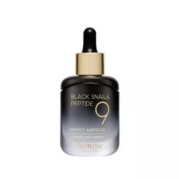 FARM STAY Black Snail & Peptide 9 Perfect Ampoule 35 мл (3 варианта) 1pcs
