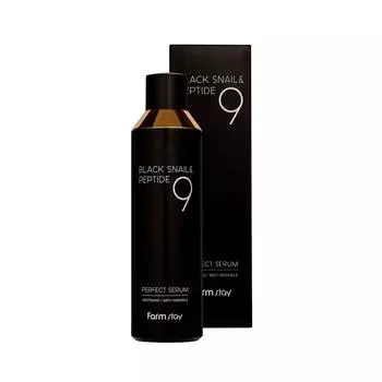 FARM STAY Black Snail & Peptide 9 Perfect Сыворотка 120 мл