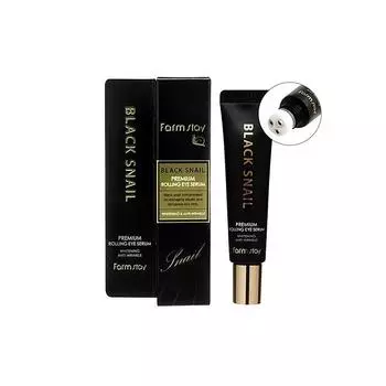 Farm Stay Black Snail Premium Rolling Eye Serum 25 ml AUTHENTIC STORE
