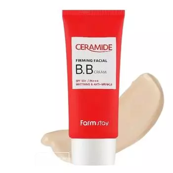 Farm Stay Ceramide Firming Facial BB Cream 50ml AUTHENTIC STORE
