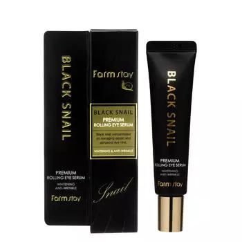 FARM STAY Черная Улитка Premium Rolling Eye Serum 25ml