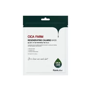 Farm Stay Cica Farm Regenerating Calming Mask 10ea AUTHENTIC STORE