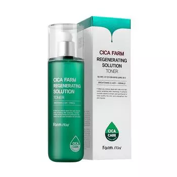 FARM STAY Cica Farm Regenerating Solution Тоник 200 мл