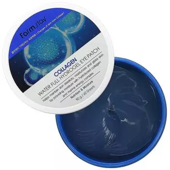 Farm Stay Collagen Water Full Hydrogel Eye Patch 60ea AUTHENTIC STORE