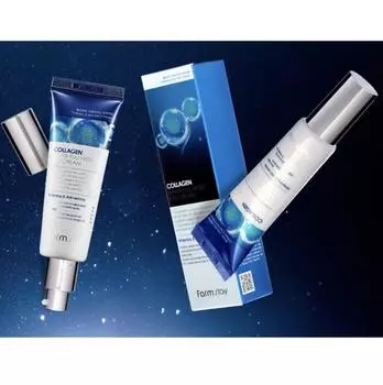 FARM STAY Collagen Water Full Moist Eye Cream 50ml - Увлажняющий крем для кожи вокруг глаз с коллагеном (3 варианта) 1pcs