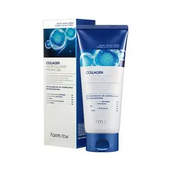 Farm Stay Collagen Water Full Moist Peeling Gel 180 мл