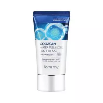 Farm Stay Collagen Water Full Moist Sun Cream 50ml AUTHENTIC STORE
