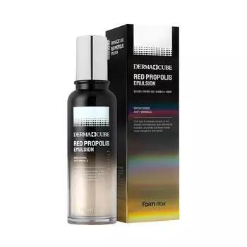 Farm Stay Dermacube Red Propolis Emulsion 140ml AUTHENTIC STORE