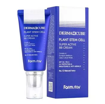 FARM STAY Dermacube Super Active BB крем со стволовыми клетками растений, 60 г (2 варианта) -2Colors #No.13