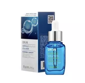 FARM STAY Dr. V8 Ampoule Solution Коллаген 30 мл (варианты 3) 1pcs