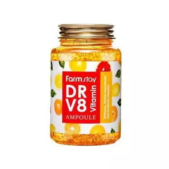 Farm Stay Dr.V8 Vitamin Ampoule 250ml AUTHENTIC STORE