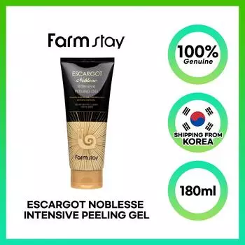 FARM STAY Escargot Noblesse Intensive Peeling Gel 180ml - интенсивный пилинг-гель 1pcs
