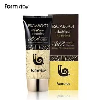 FARM STAY Escargot Noblesse Интенсивный ВВ-крем SPF48 PA+++ 50 г (3 варианта) 1pcs