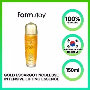 FARM STAY Gold Escargot Noblesse Интенсивная лифтинговая эссенция 150 мл 1pcs