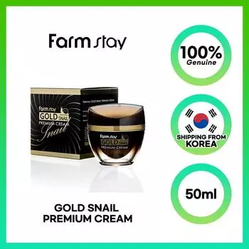 FARM STAY Gold Snail Premium Крем 50 мл 1pcs