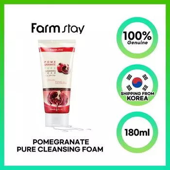 FARM STAY Гранатовая пенка для умывания Pure 180 мл 1pcs