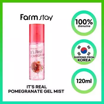 FARM STAY It s Real Pomegranate Gel Mist 120ml - Гель-спрей с гранатом