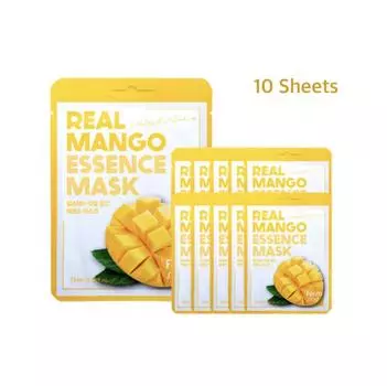 FARM STAY Маска с экстрактом настоящего манго 23 мл (3 варианта) 10sheets