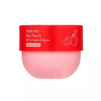 FARM STAY Настоящий персик All In One Cream 300ml 1pcs