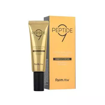FARM STAY Peptide9 Super Vitalizing Eye Cream 50ml - Крем для век Super Vitalizing Eye Cream 1pcs