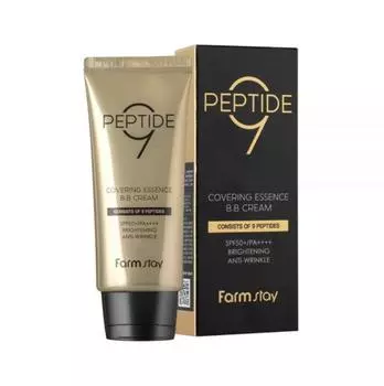 FARM STAY Peptide 9 Covering Essence BB Cream NEW 50g (3 варианта) 1pcs