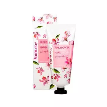 FARM STAY Pink Flower Blooming Крем для рук Cherry Blossom 100 мл 1pcs