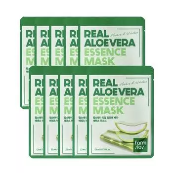 FARM STAY Real Aloe Vera Essence Mask 23 мл (3 варианта) 10sheets