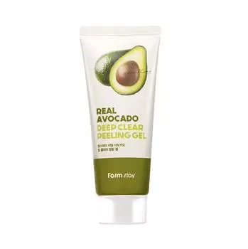 FARM STAY Real Avocado Глубокий прозрачный пилинг-гель 100 мл (3 варианта) 1pcs