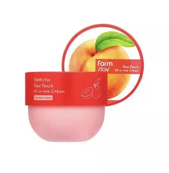 FARM STAY Real Peach All In One Крем 300 мл (3 варианта)