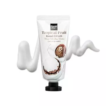 FARM STAY Tropical Fruit Hand Cream Moist Full Shea Butter 50ml Увлажняющий крем для рук с тропическими фруктами 1pcs
